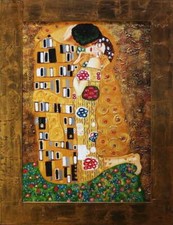Gustav Klimt - Le Kuss-84x63