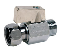 Robinet à boisseau sphérique Sferaco en Laiton chromé, 3/8pouce 679003