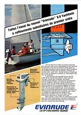 Bateaux - Prospectus Publicitaire Evinrude - Moteurs Hors-Bord - 1984