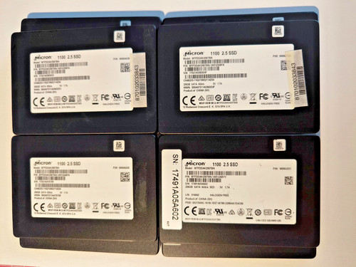 Lot micron 1100 ssd - 8x,