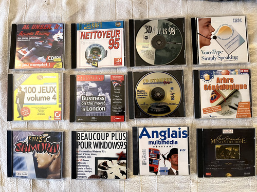Lot jeux logiciels windows - jeux,