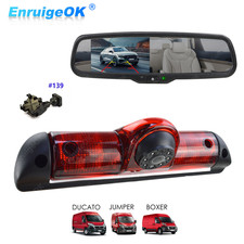 Caméra de recul avec ecran feu de stop pour Fiat Ducato Citroën Jumper Peugeot