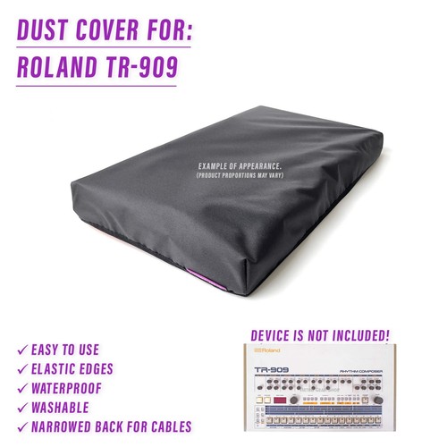 Dust cover pour roland - pour, tr-909