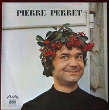 DISQUE VINYLE 33 T -  PIERRE PERRET "Mon Pierrot"