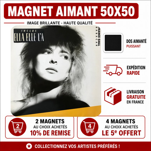 Magnet france gall - france,