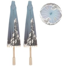  2 Pcs Parapluie En Papier
