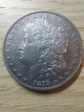 Etats-Unis USA 1 $ "Morgan dollar" 1878, 26,7g Argent 900°/oo, 7/8 double plumes