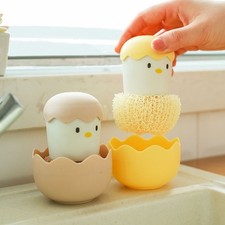 Brosse à Lave-vaisselle Poignée Confortable Design Amical Enfant Poignée Ergo