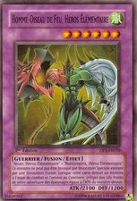 Yu-Gi-Oh! - Homme-Oiseau de Feu, Héros Elémentaire - PLAYED - FR - 1st