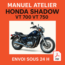 Manuel atelier honda shadow - manuel, vt