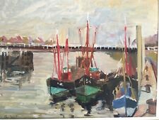 Huile sur panneau signée