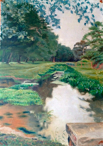 Beau tableau ancien - beau,