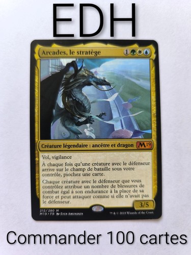 Mtg commander deck arcades - commander,