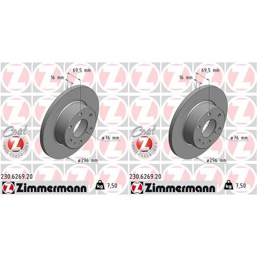 Zimmermann disques frein - zimmermann,