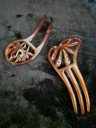 Peignes anciens art - peignes,