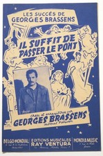 Partition vintage sheet music