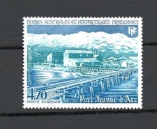 M13- TAAF - 1984 port jeanne d'arc aux kerguelen Poste Aérienne YT 81 neuf **