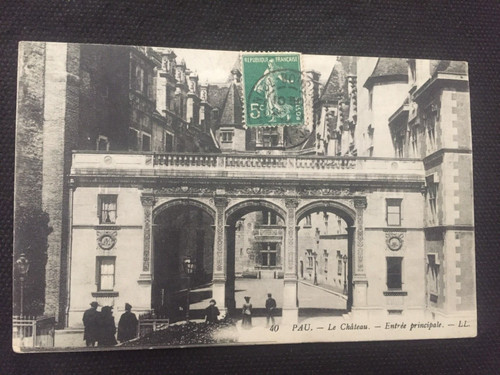 Carte postale ancienne pau - carte,