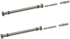 2X Verre Support Étagère