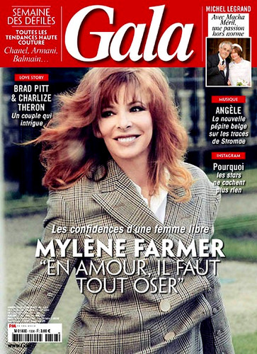 Gala magazine mylene - gala,