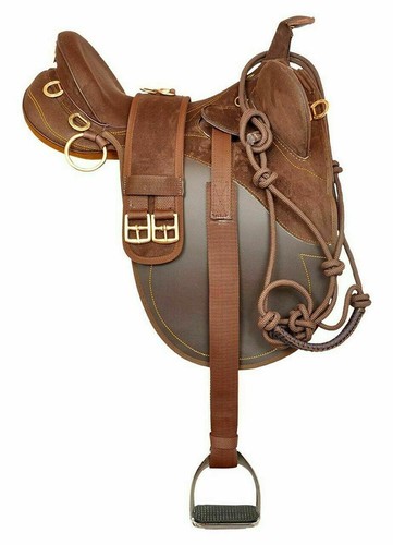 Selle synthétique marron