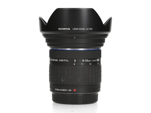 Olympus 18mm 6 - 9-18mm, f/4-5.6