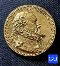 Rare Médaille Uniface Du Duc De Sully Epoque XVIII ou XIX ème 44,5 mm 36,64 g