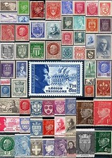 Timbres 1941 à 1942.   Du N°470 à 567.  