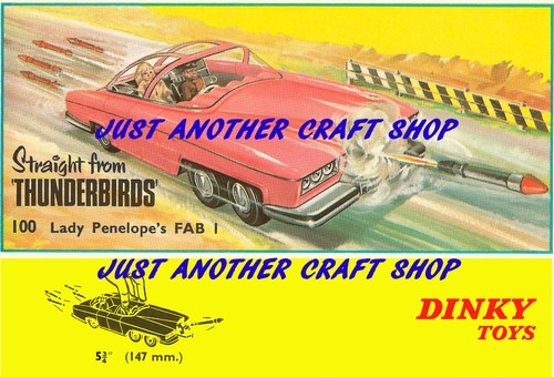 Dinky jouets 100 thunderbirds - dinky,