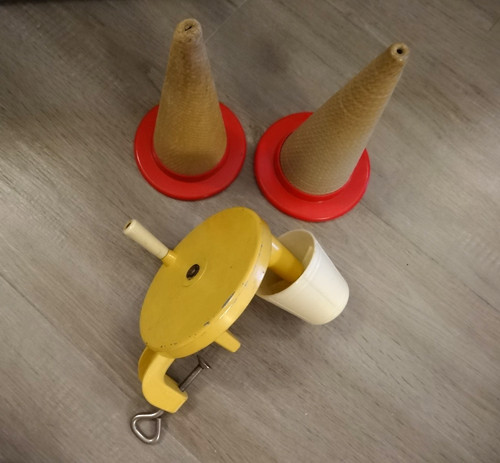 Bobinoir avec cônes pour - avec, 2