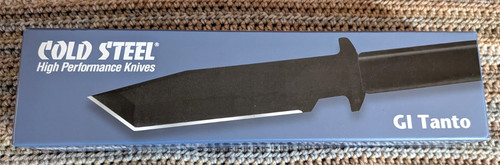 Cold steel tanto - steel, early