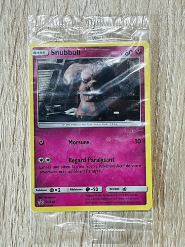 Carte pokémon snubbull sm200 - pokémon,