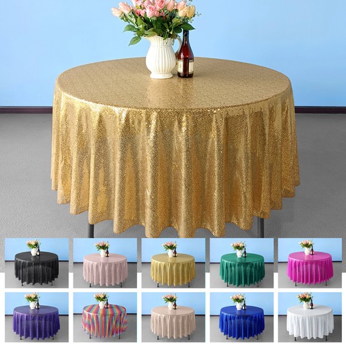 Nappe ronde pailletée - ronde,