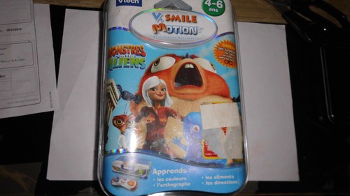 Jeu vsmile motion monstres - jeu,