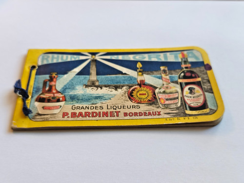 Ancien carnet publicitaire - carnet,