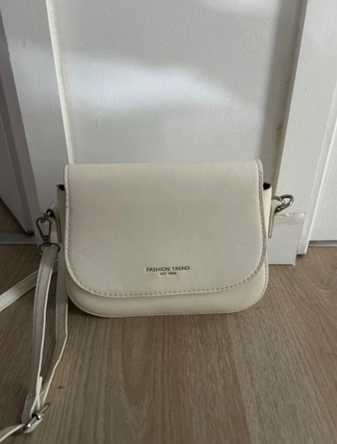 Sac main blanc bandoulière - à,