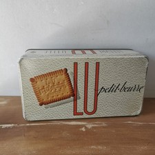 Ancienne boite métal LU petit beurre Lefevre Utile / Réf A503