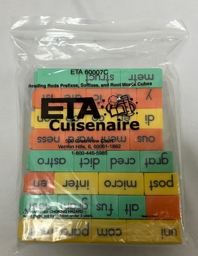 Sealed eta cuisenaire reading - eta,