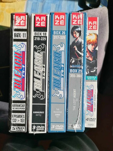 Lot coffrets dvd manga - lot, de