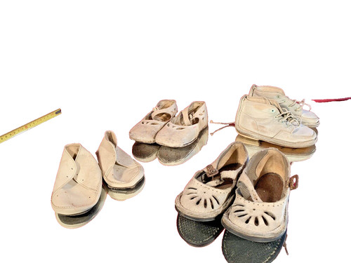 Lot chaussures anciennes - lot,
