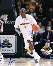 GFA Réveil Forêt Démon Deacons Al-Farouq Aminu Signé 8x10 Photo A2 COA