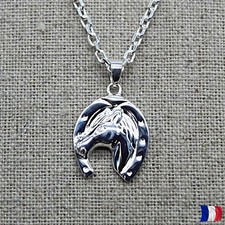 Pendentif Fer à Cheval Argent
