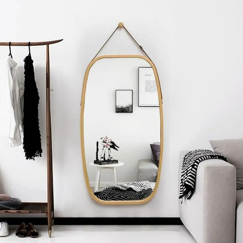 Miroir mural 74x43cm - miroir, décor