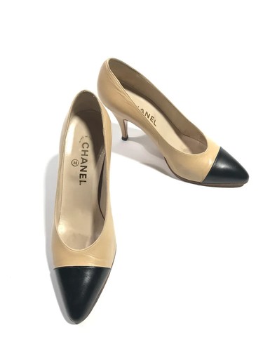 Escarpins chanel bicolores - escarpins,