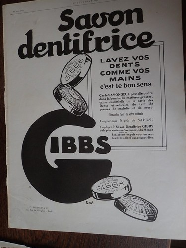 Gibbs savon dentifrice bagage - gibbs,