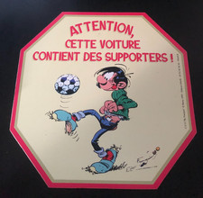 Ancien grand autocollant - ,
