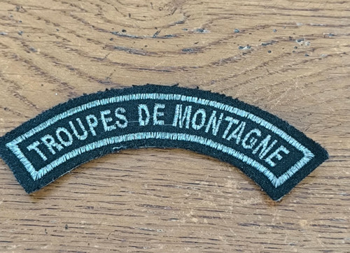 Insigne tissu scratch - scratch, troupes