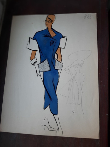 Dessin original croquis mode - croquis,