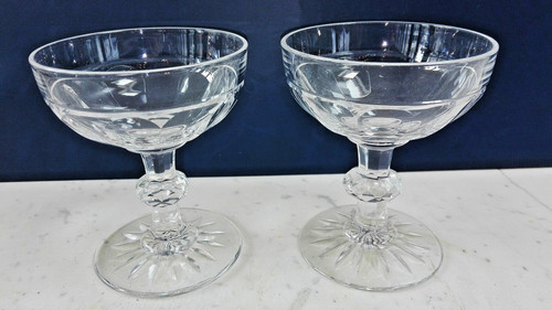 Coupes champagne cristal - 2,