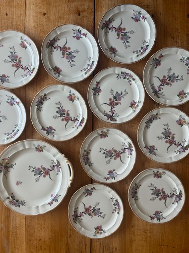 Service dessert porcelaine - à,